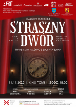 Straszny dwór - transmisja na żywo z sali Pawelana 